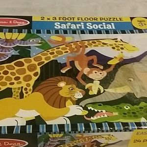 Safari jumbo floor puzzle